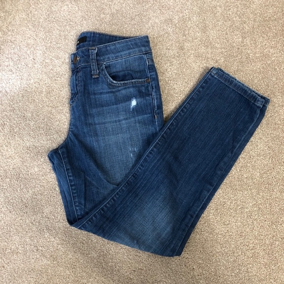 Joes Jeans Crop Distressed Jeans - Picture 1 of 4